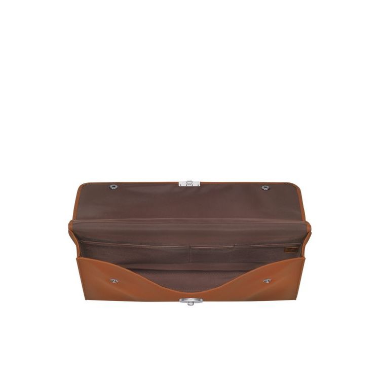 Longchamp Briefcase S Caramel Leren Aktetas Bruin | 536719-CWR