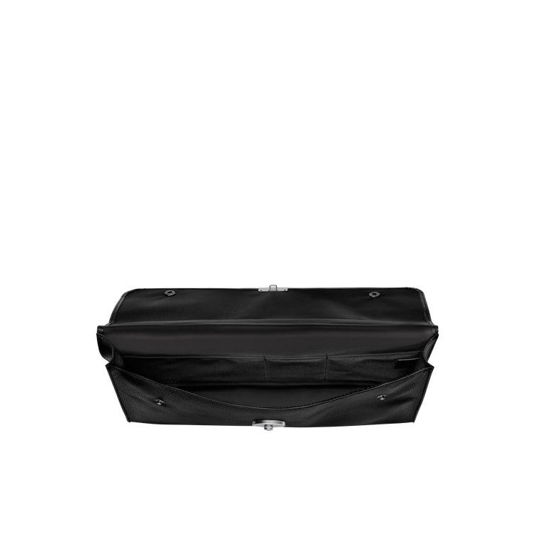 Longchamp Briefcase S Leren Aktetas Zwart | 965287-SVK