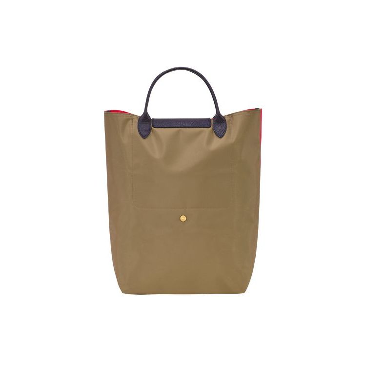 Longchamp Canvas Handtas Rood | 162749-TPE