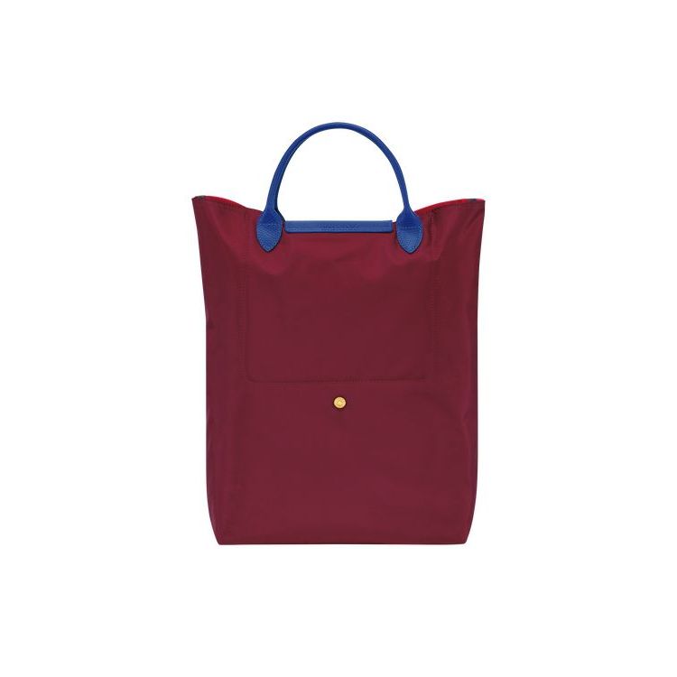 Longchamp Canvas Handtas Rood | 405369-LVY