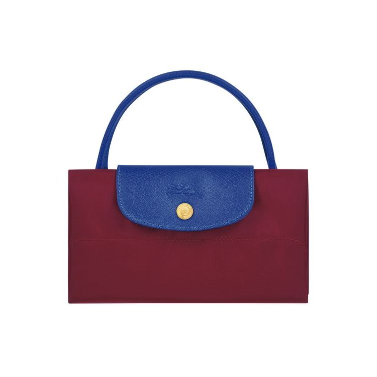 Longchamp Canvas Handtas Rood | 405369-LVY