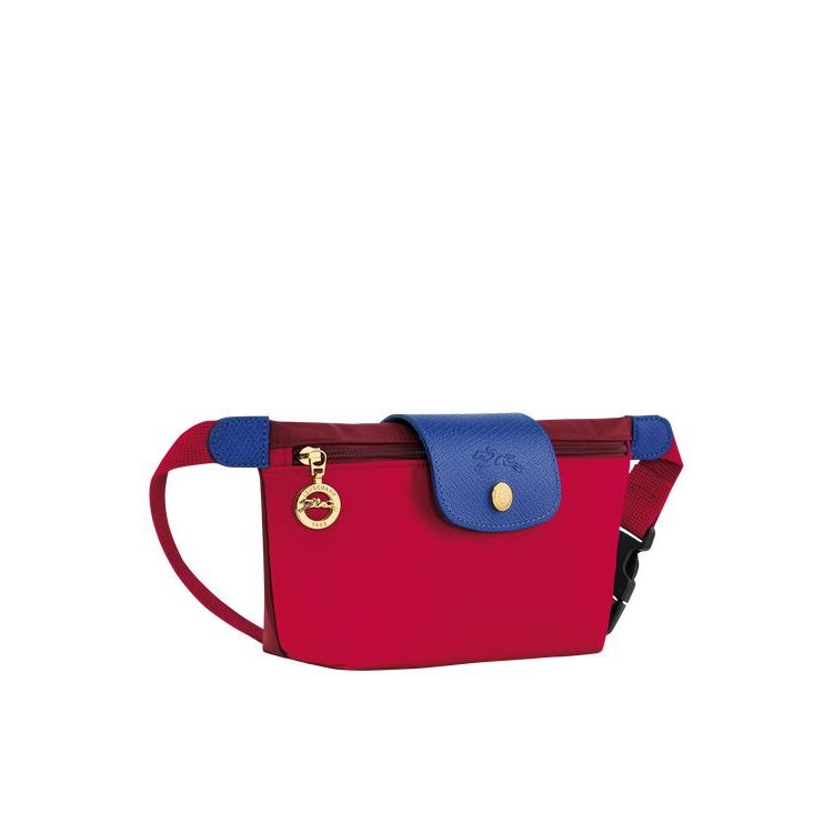 Longchamp Canvas Heuptas Rood | 371264-NHY