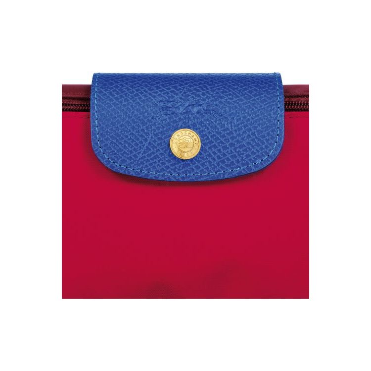 Longchamp Canvas Heuptas Rood | 371264-NHY