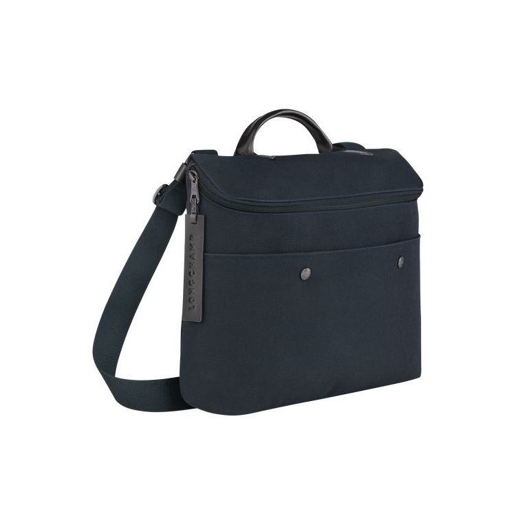 Longchamp Canvas New Donkerblauw | 571402-VYL