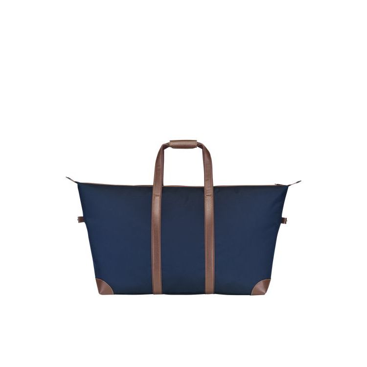 Longchamp Canvas Reistas Blauw | 314805-KZR