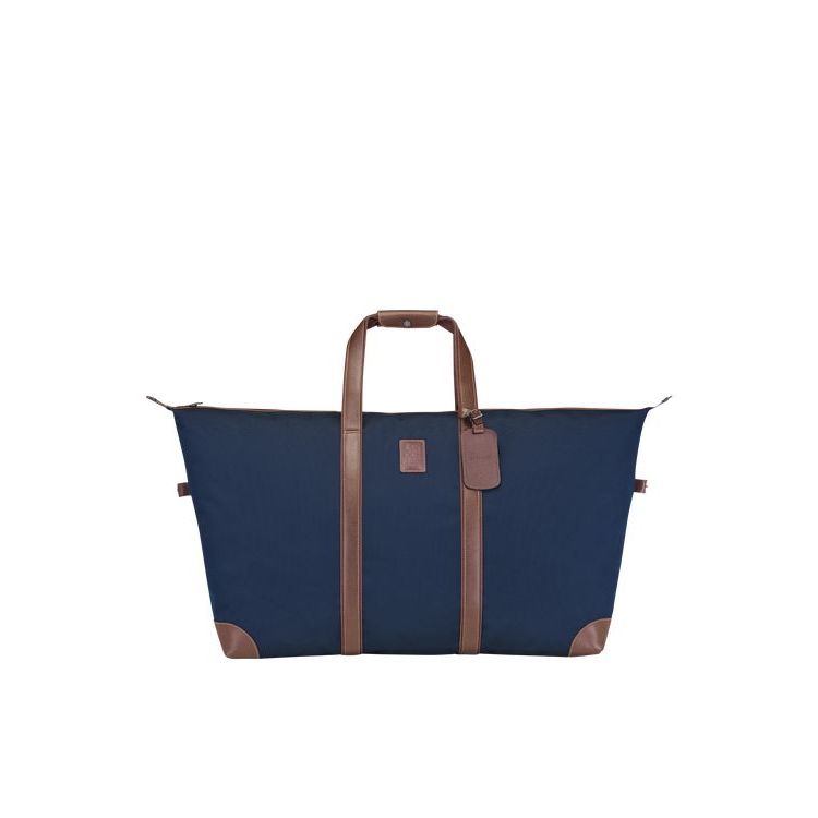 Longchamp Canvas Reistas Blauw | 314805-KZR