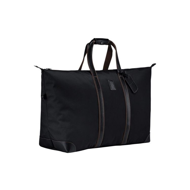 Longchamp Canvas Reistas Zwart | 296358-VZY