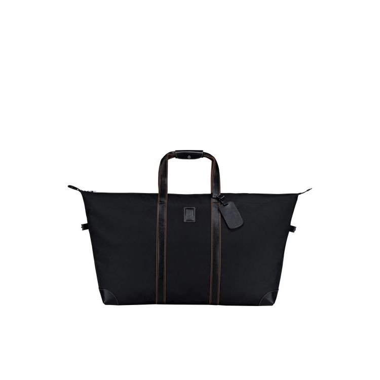 Longchamp Canvas Reistas Zwart | 296358-VZY