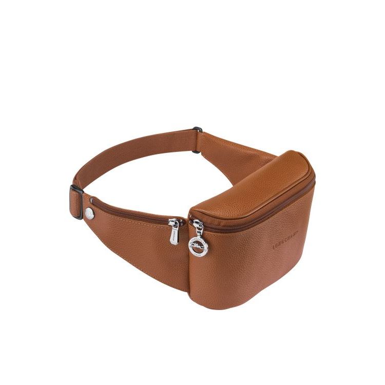 Longchamp Caramel Leren Heuptas Bruin | 350842-YWZ