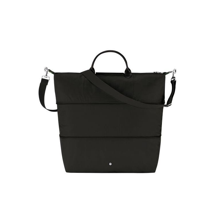 Longchamp Expandable Recycled canvas Reistas Zwart | 013469-DLT