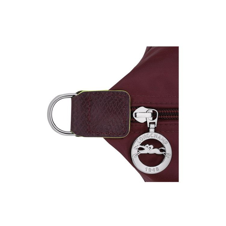 Longchamp Expandable Recycled canvas Reistas Bordeaux | 495761-ZNK