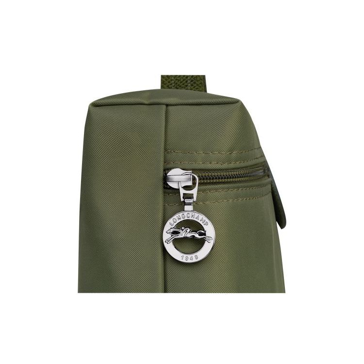 Longchamp Folder Forest Recycled canvas Aktetas Groen | 402931-XEN