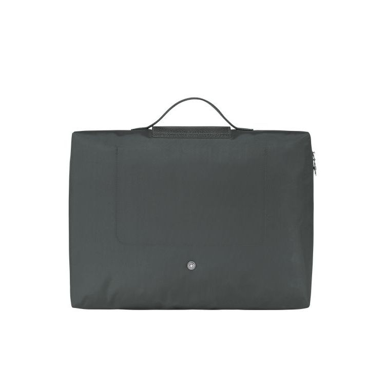 Longchamp Folder Recycled canvas Aktetas Diepgrijs | 915830-IHW