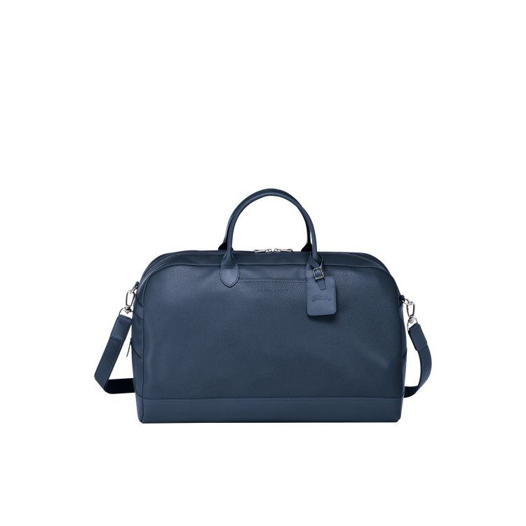 Longchamp L Leren Reistas Donkerblauw | 032854-RUV