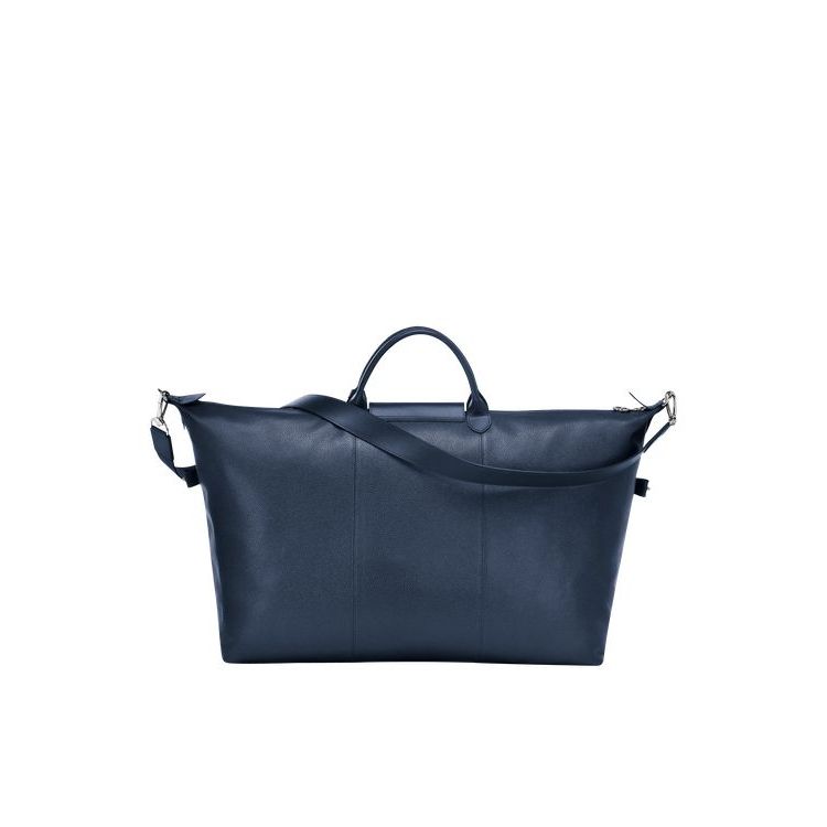 Longchamp L Leren Reistas Donkerblauw | 384295-MWF