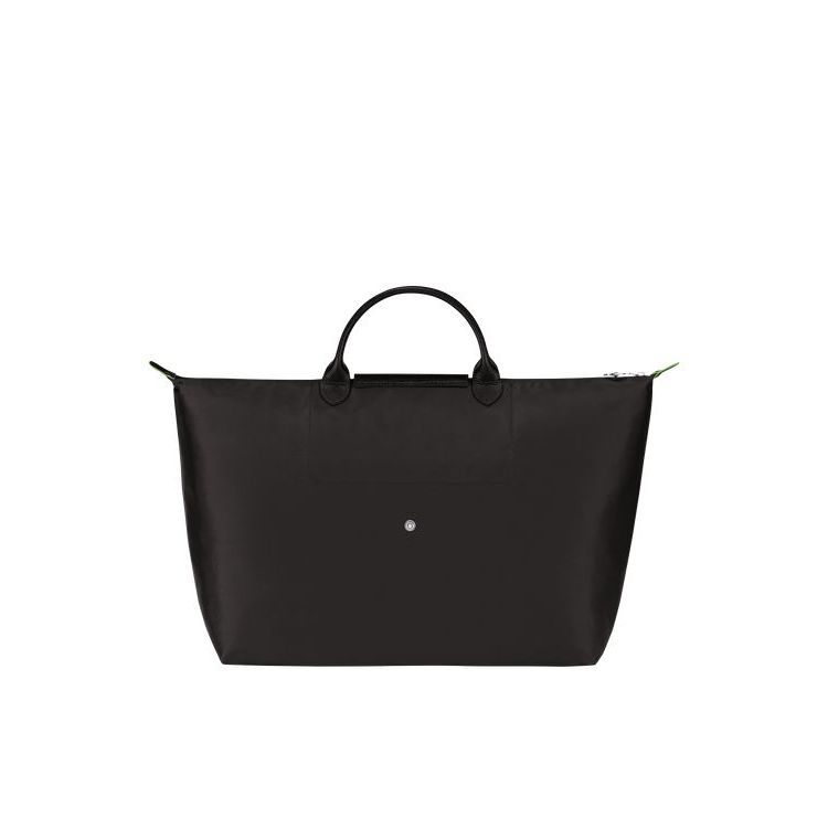 Longchamp L Recycled canvas Reistas Zwart | 541678-ZHY