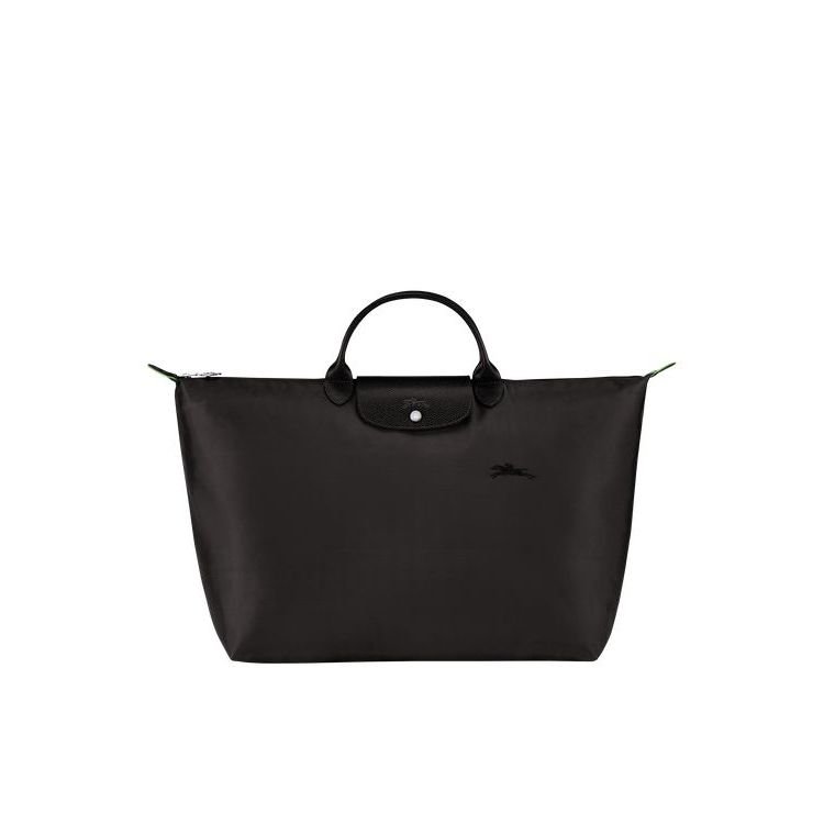 Longchamp L Recycled canvas Reistas Zwart | 541678-ZHY