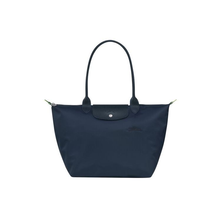 Longchamp L Recycled canvas Schoudertassen Donkerblauw | 746039-CUT