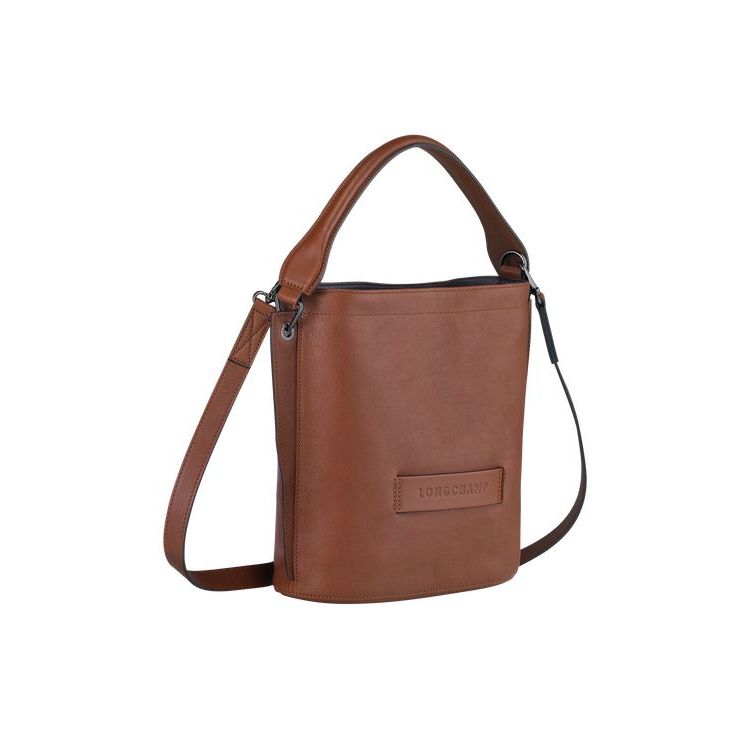 Longchamp Leren Crossbodytassen Bruin | 583071-FVN