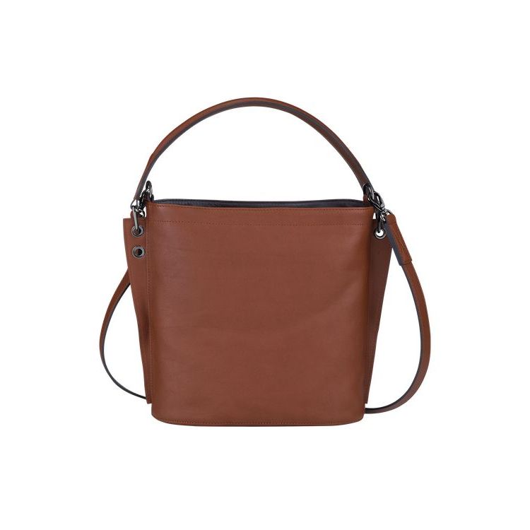 Longchamp Leren Crossbodytassen Bruin | 583071-FVN