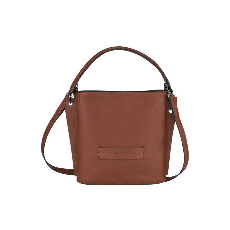 Longchamp Leren Crossbodytassen Bruin | 583071-FVN