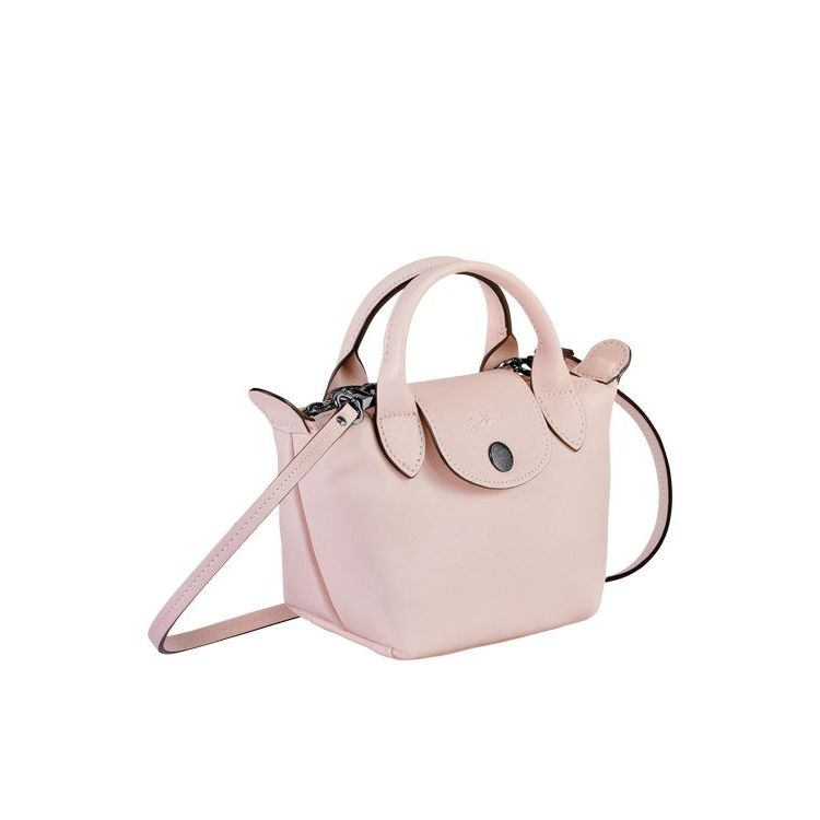 Longchamp Leren Crossbodytassen Roze | 968352-JNV