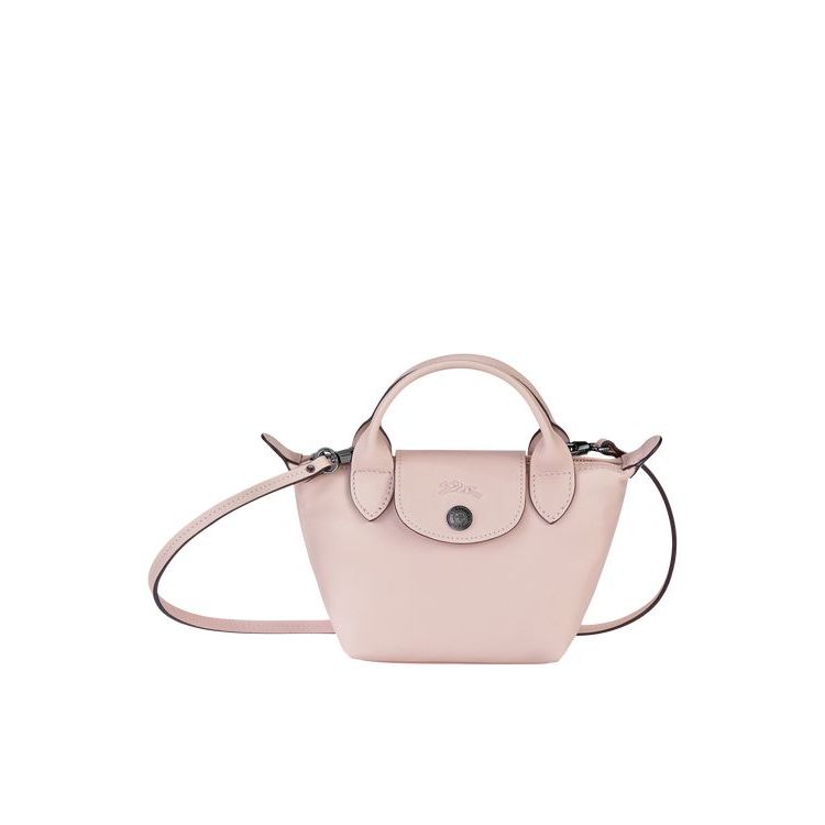 Longchamp Leren Crossbodytassen Roze | 968352-JNV