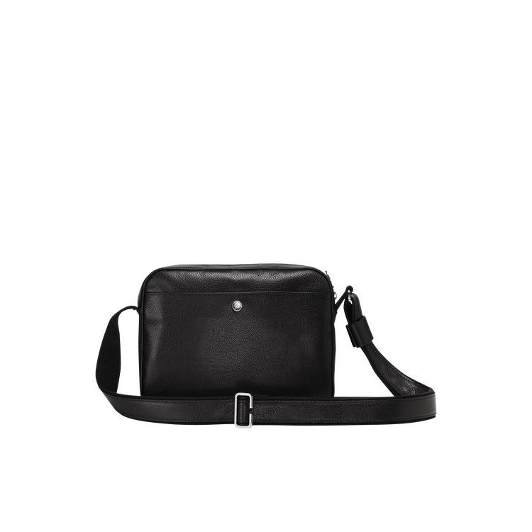 Longchamp Leren Crossbodytassen Zwart | 720346-INL