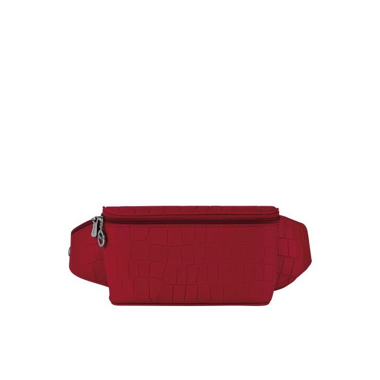 Longchamp Leren Heuptas Rood | 487269-XEP