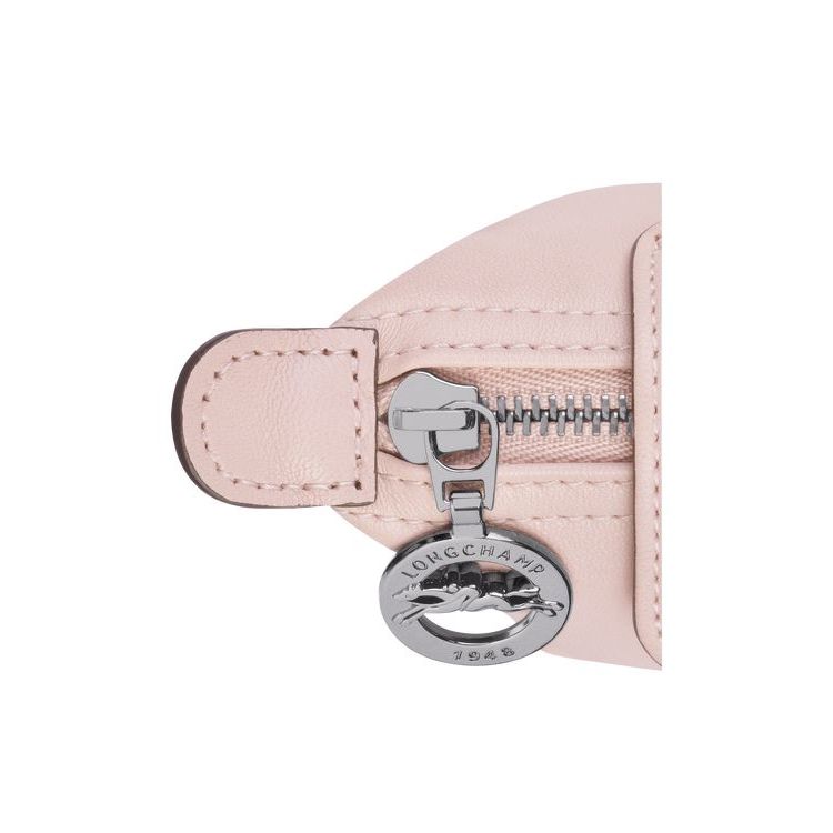 Longchamp Leren Kaarthouder Roze | 093651-FYW