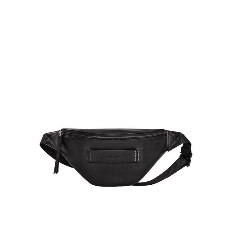 Longchamp Leren New Zwart | 035278-PQR