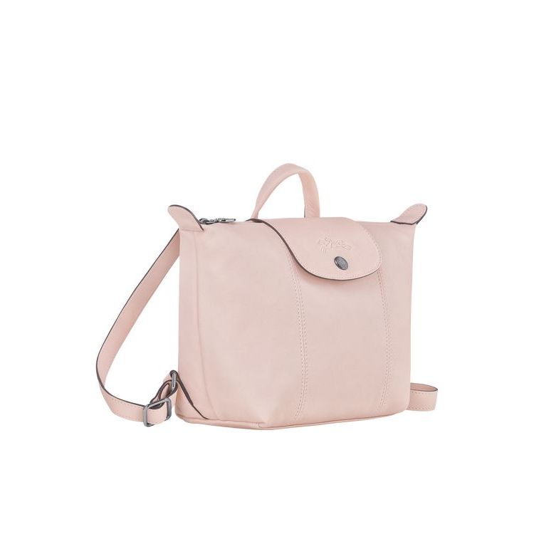 Longchamp Leren Rugzak Roze | 726491-DWB