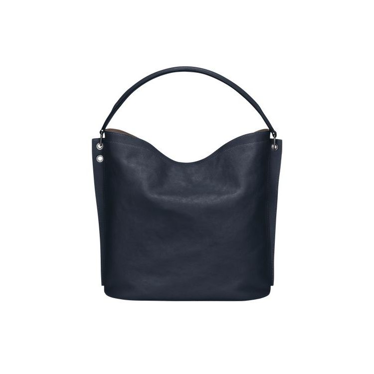 Longchamp Leren Schoudertassen Blauw | 351982-GZP