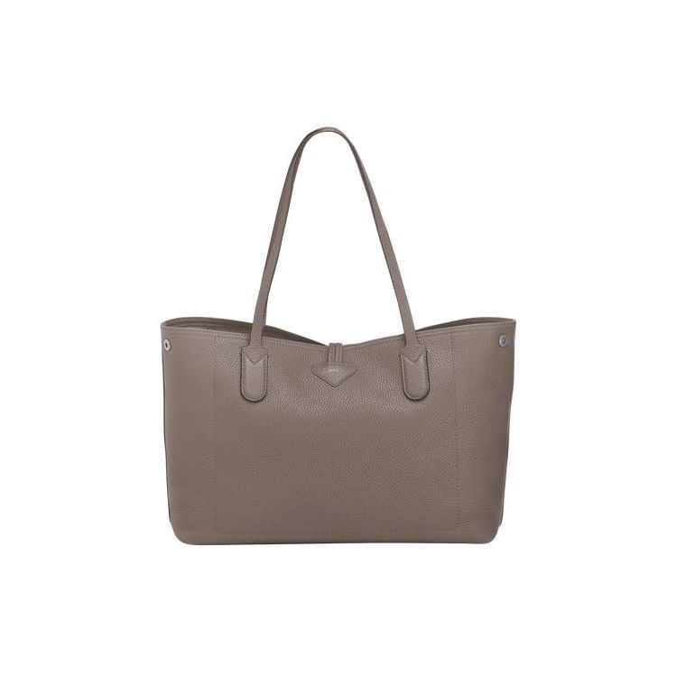 Longchamp Leren Schoudertassen Grijs | 034816-YSL