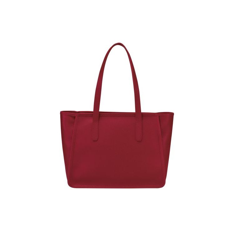 Longchamp Leren Schoudertassen Rood | 495860-XWA