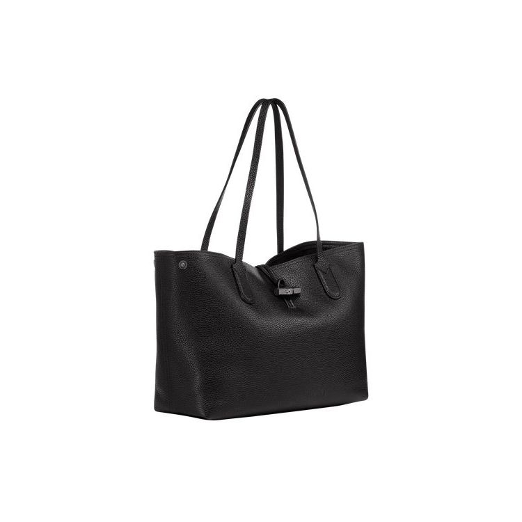 Longchamp Leren Schoudertassen Zwart | 035724-GBC