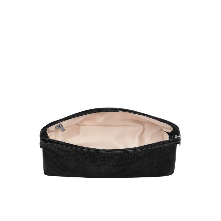 Longchamp Leren Toilettas Zwart | 326197-YAK