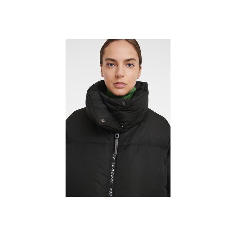 Longchamp Long Puffer Synthetisch Fibres Jassen Zwart | 316478-CPR