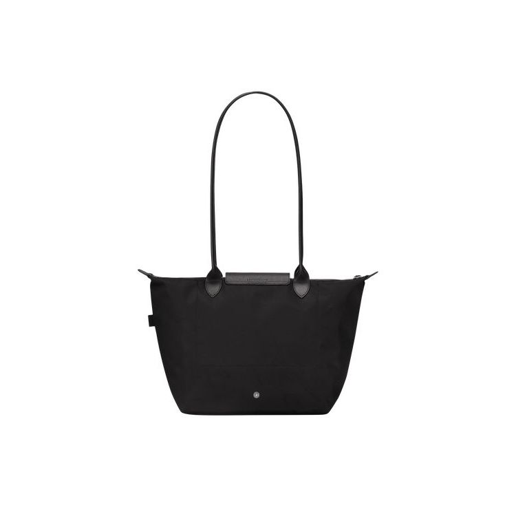 Longchamp Long Recycled canvas Schoudertassen Zwart | 274156-OQK