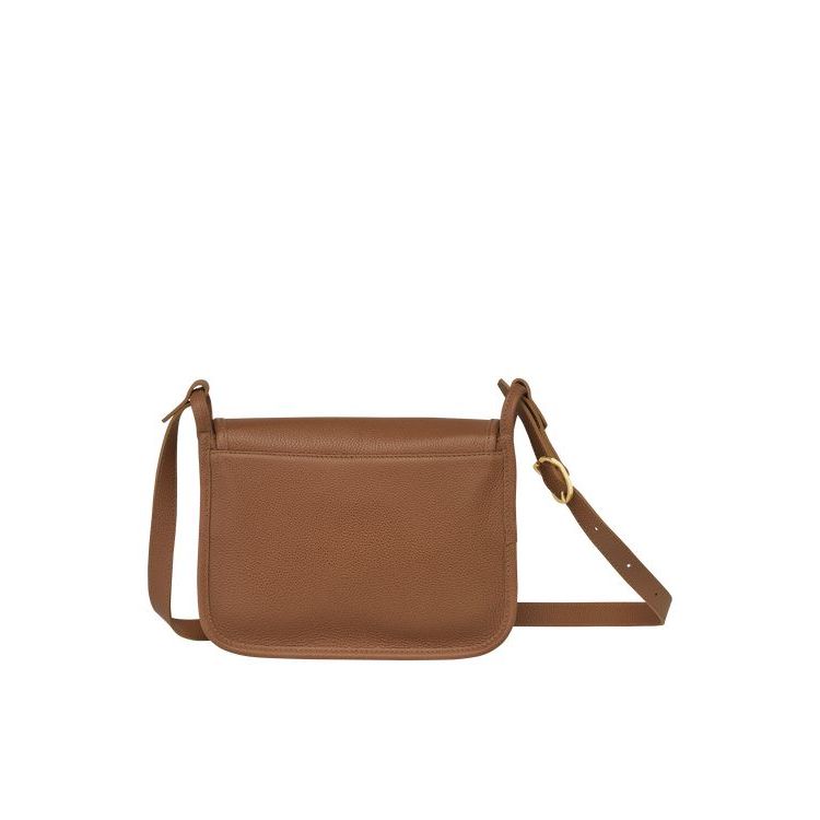 Longchamp M Caramel Leren Crossbodytassen Bruin | 819736-LYF