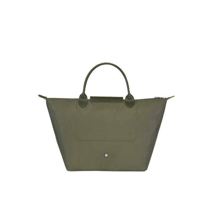 Longchamp M Forest Recycled canvas Handtas Groen | 749013-IOG