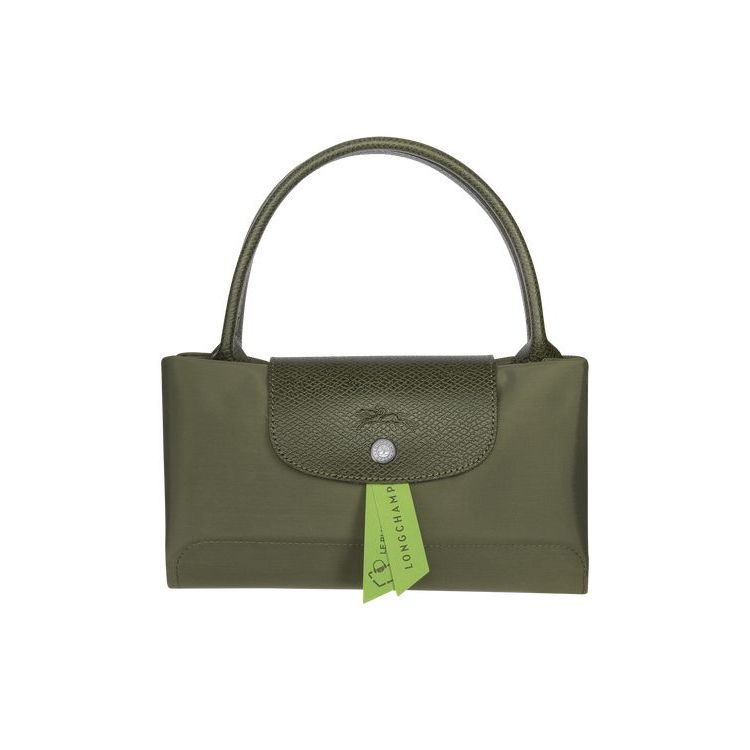 Longchamp M Forest Recycled canvas Handtas Groen | 749013-IOG