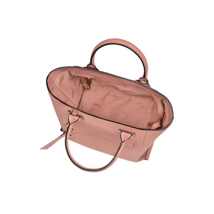 Longchamp M Leren Handtas Roze | 578302-VGA