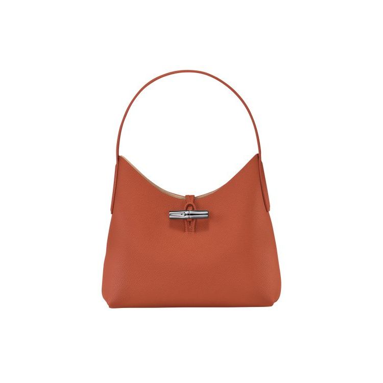 Longchamp M Leren Schoudertassen Donkerrood | 748016-BRE