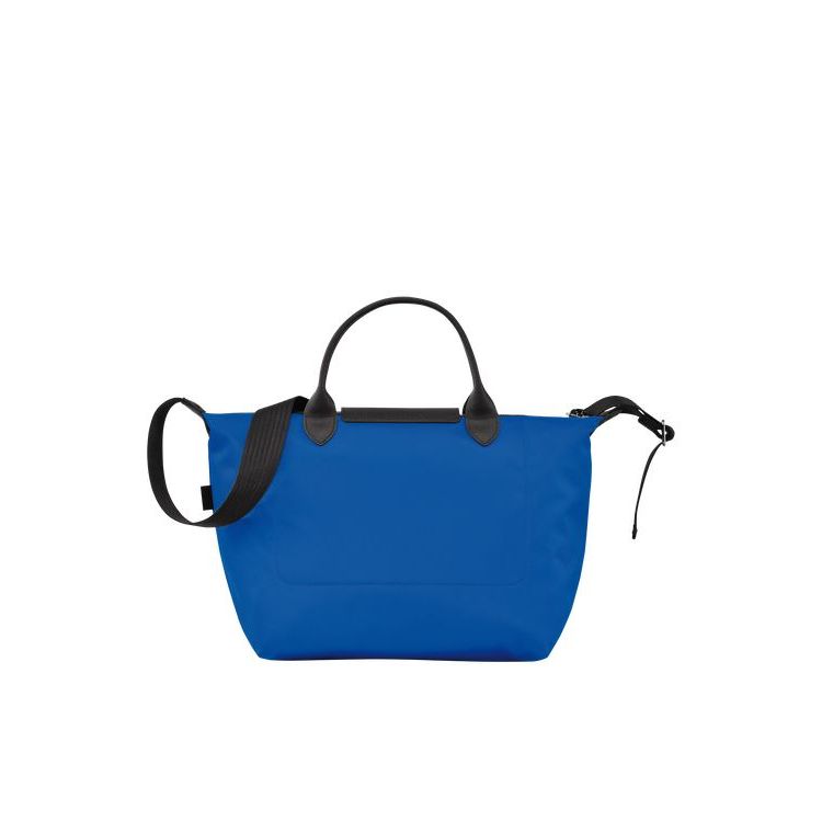 Longchamp M Recycled canvas Handtas Diepblauw | 450816-RIF