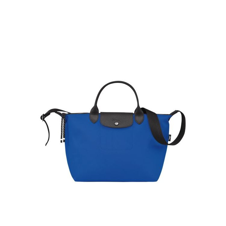 Longchamp M Recycled canvas Handtas Diepblauw | 450816-RIF