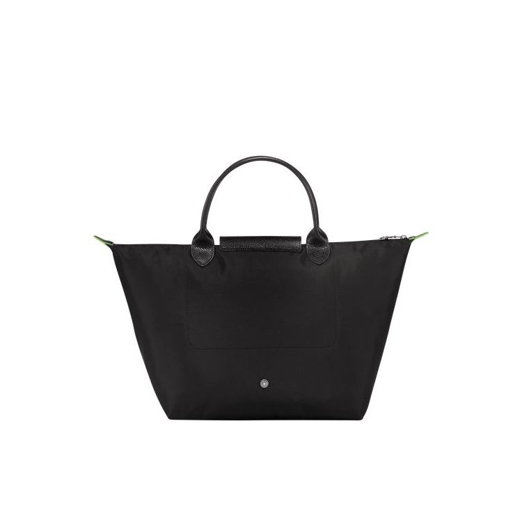 Longchamp M Recycled canvas Handtas Zwart | 921075-OUA