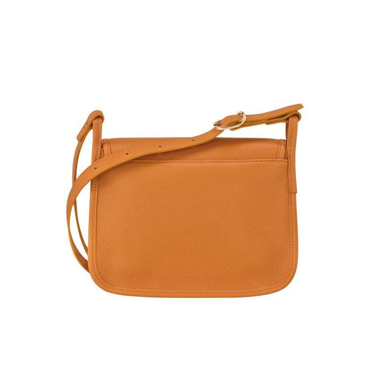 Longchamp M Saffron Leren Crossbodytassen Oranje | 097134-OET