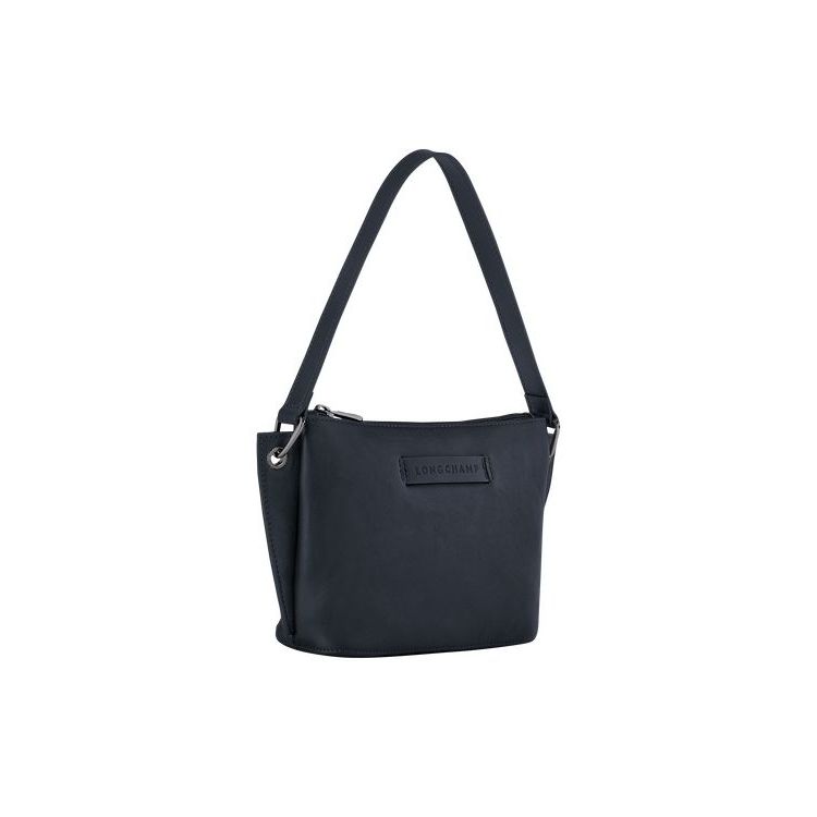 Longchamp Pouch Leren Heuptas Blauw | 650248-JIS