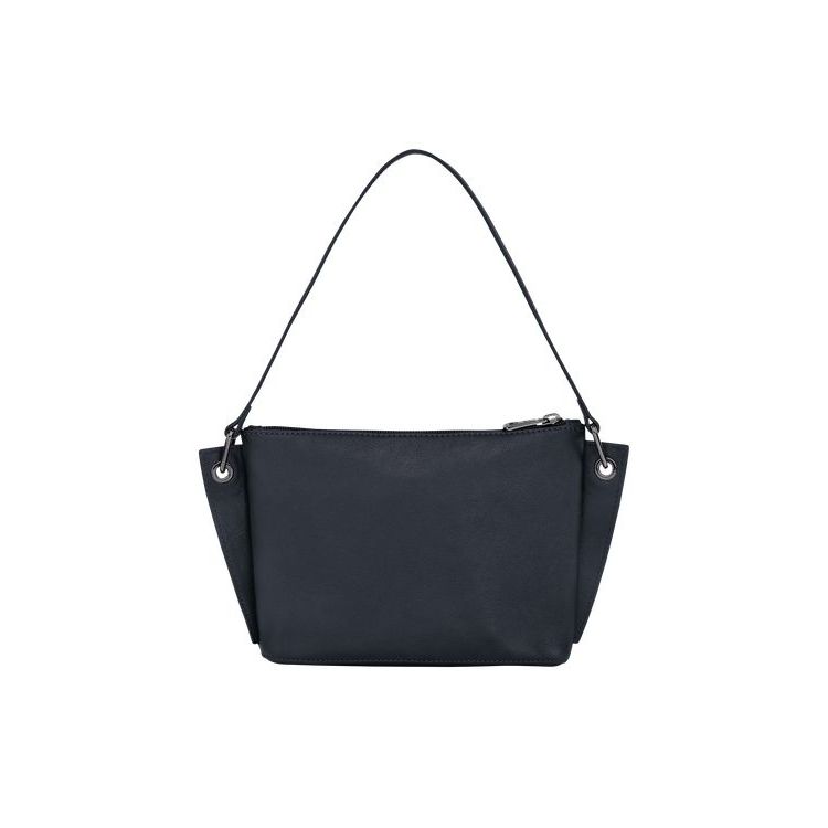 Longchamp Pouch Leren Heuptas Blauw | 650248-JIS